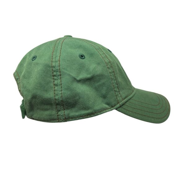 Universal Studios Green Strapback Baseball Hat Cap Distressed Dad Patch Logo - Picture 4 of 10